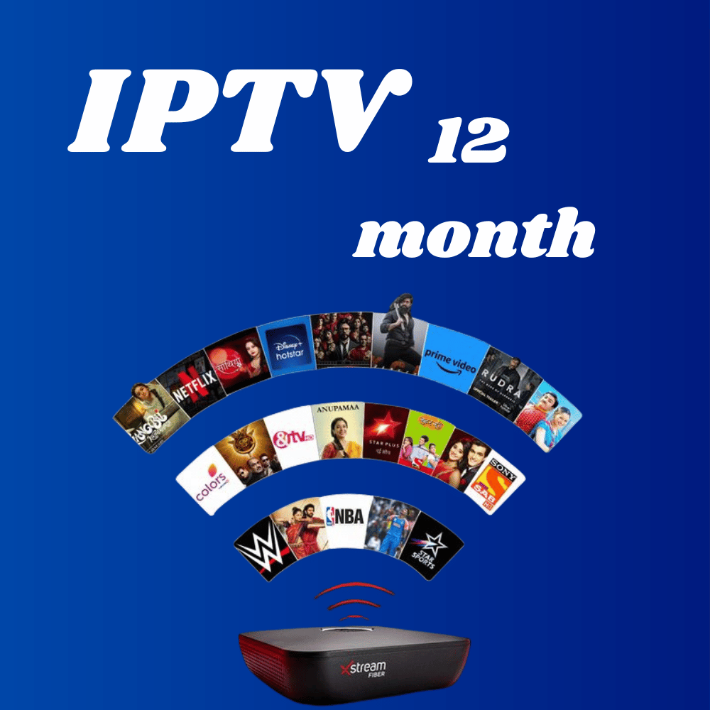 12-month IPTV subscription