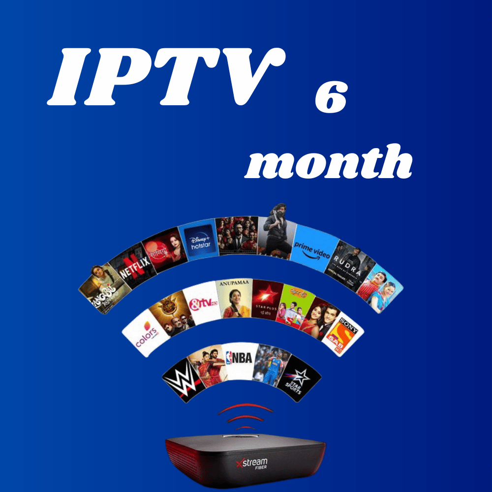 6-month IPTV subscription