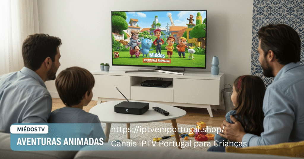 Canais IPTV Portugal para Crianças
