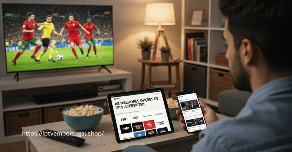 Opções de IPTV acessíveis português