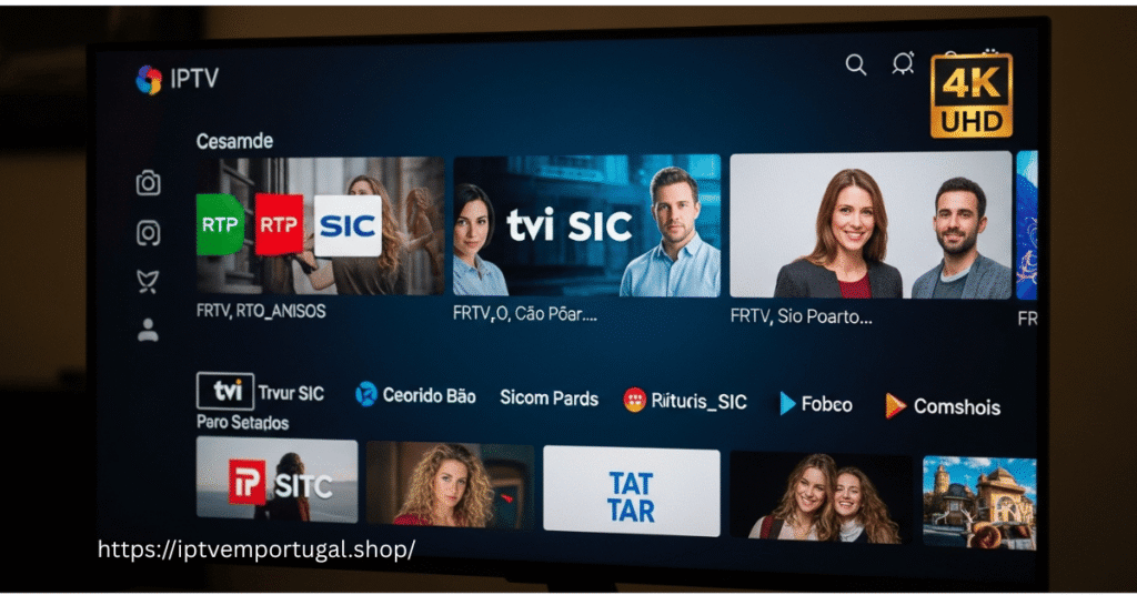 IPTV Portugal streaming em 4K