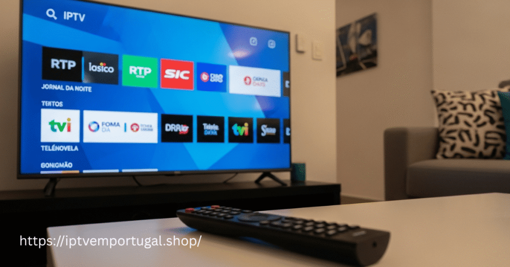 Central de entretenimento IPTV Portugal