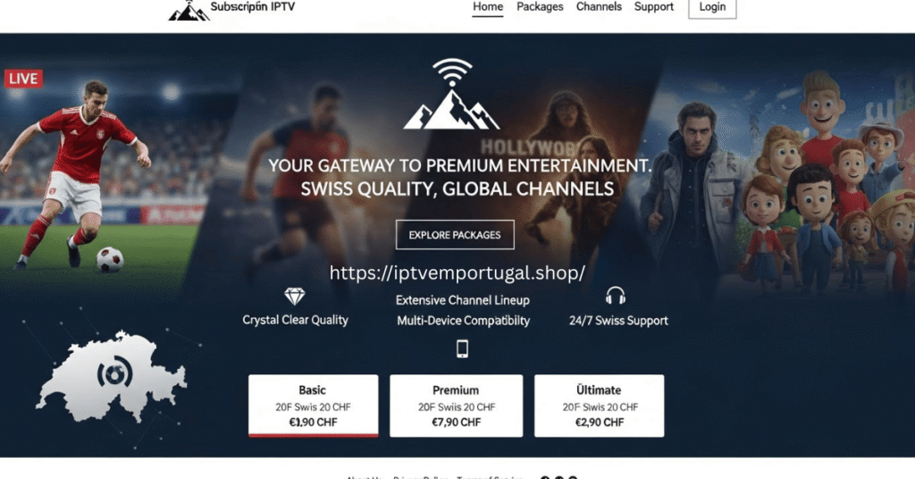 Fornecedor de assinatura IPTV na Suíça