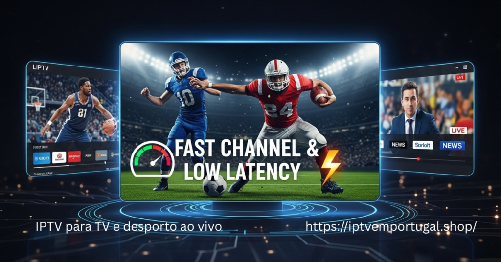 IPTV para TV e desporto ao vivo