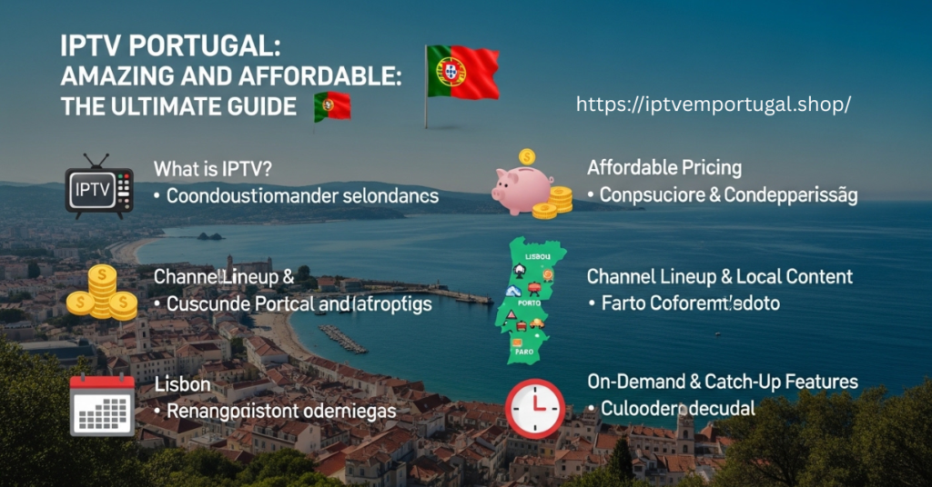 IPTV Portugal incrível e acessível