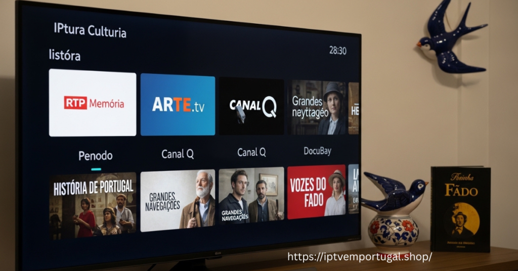 IPTV Portugal com canais culturais