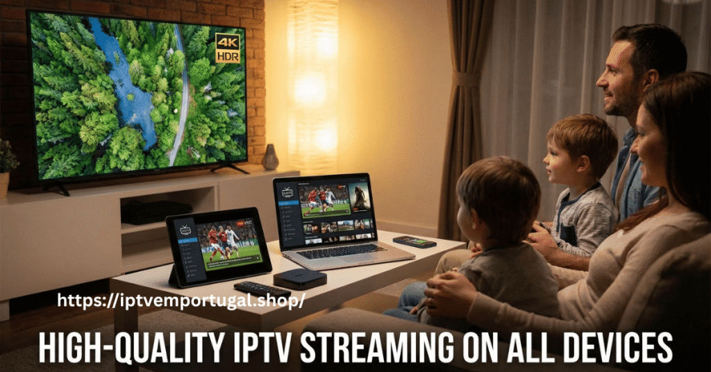 Streaming IPTV de alta qualidade